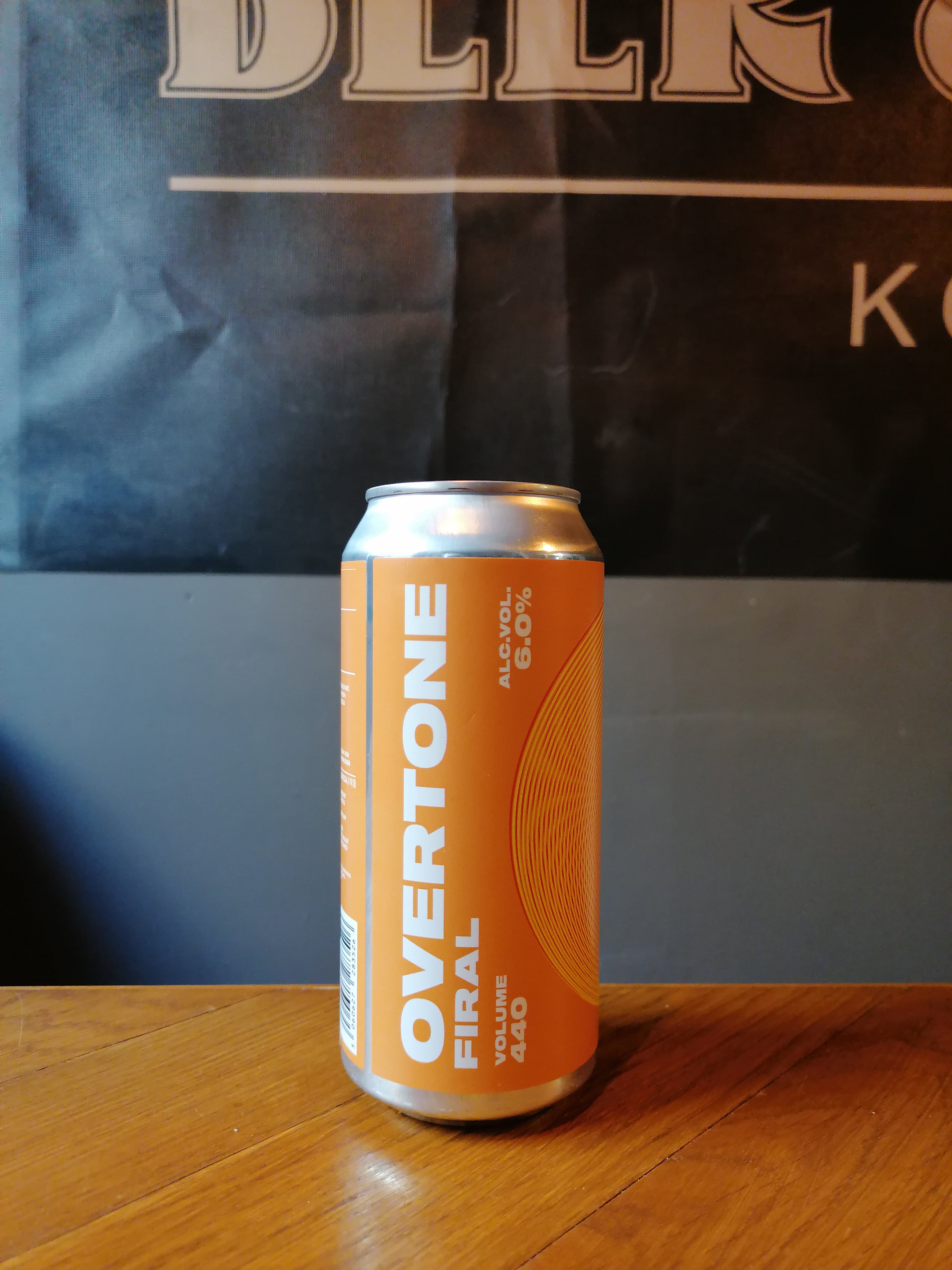 Se Overtone Brewing Co. "Firal" | 6% | 44cl | Hazy Neipa hos Beershoppen.dk