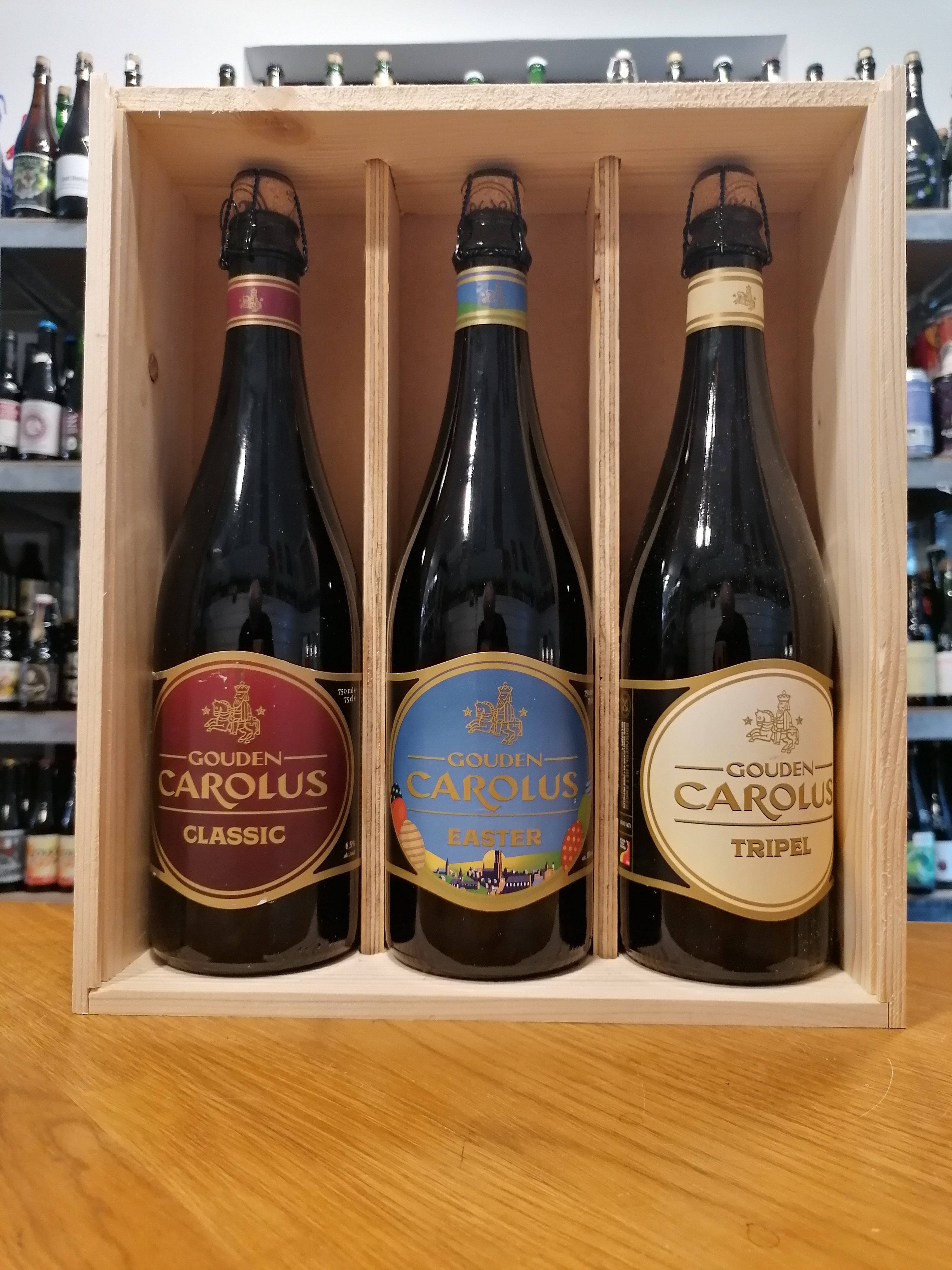 Vært/Værtinde gavesæt fra Gouden Carolus