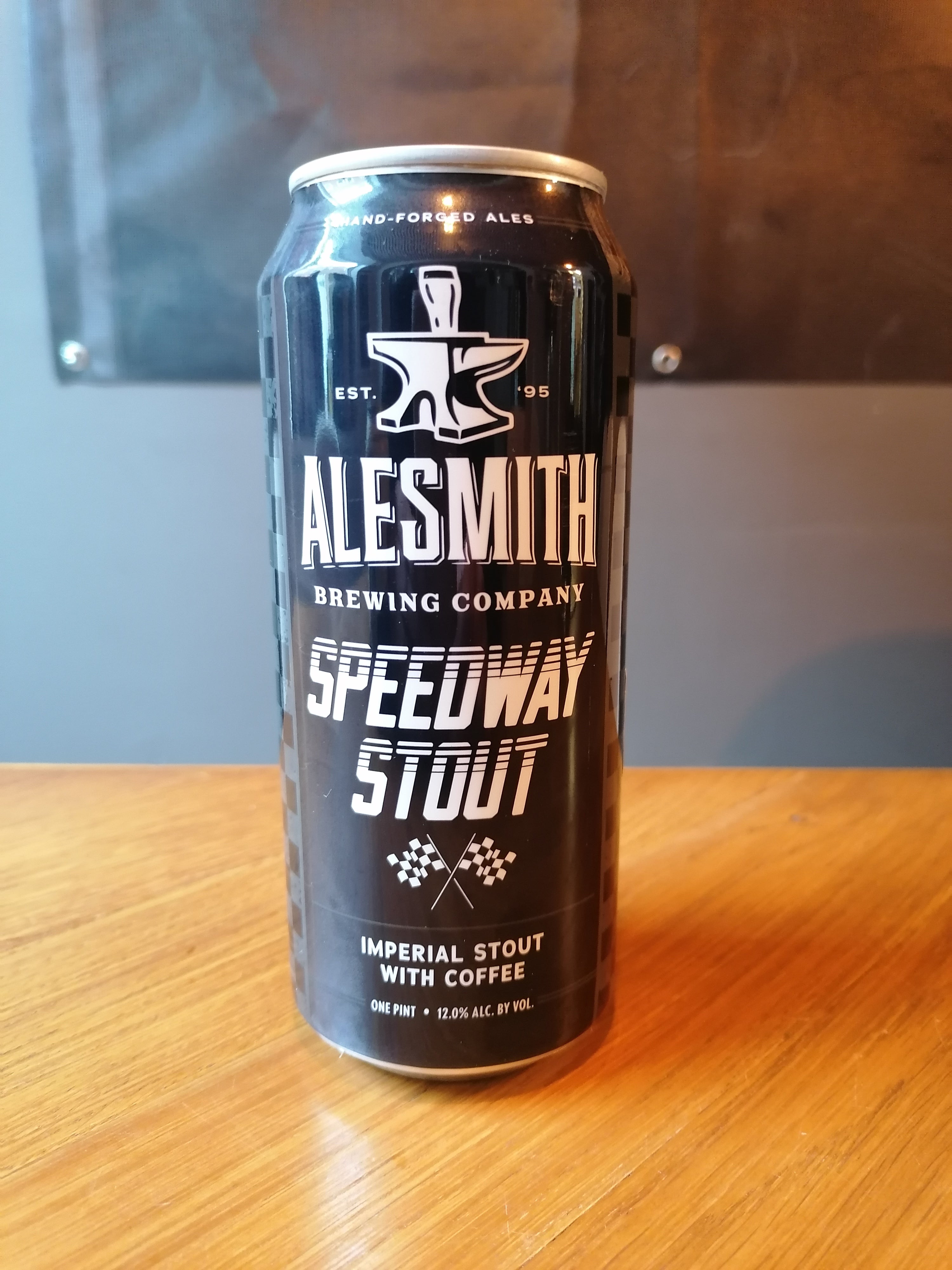 Billede af AleSmith Brewing "Speedway Stout" | 12% | 47,3cl | Imperial Stout Double Coffee