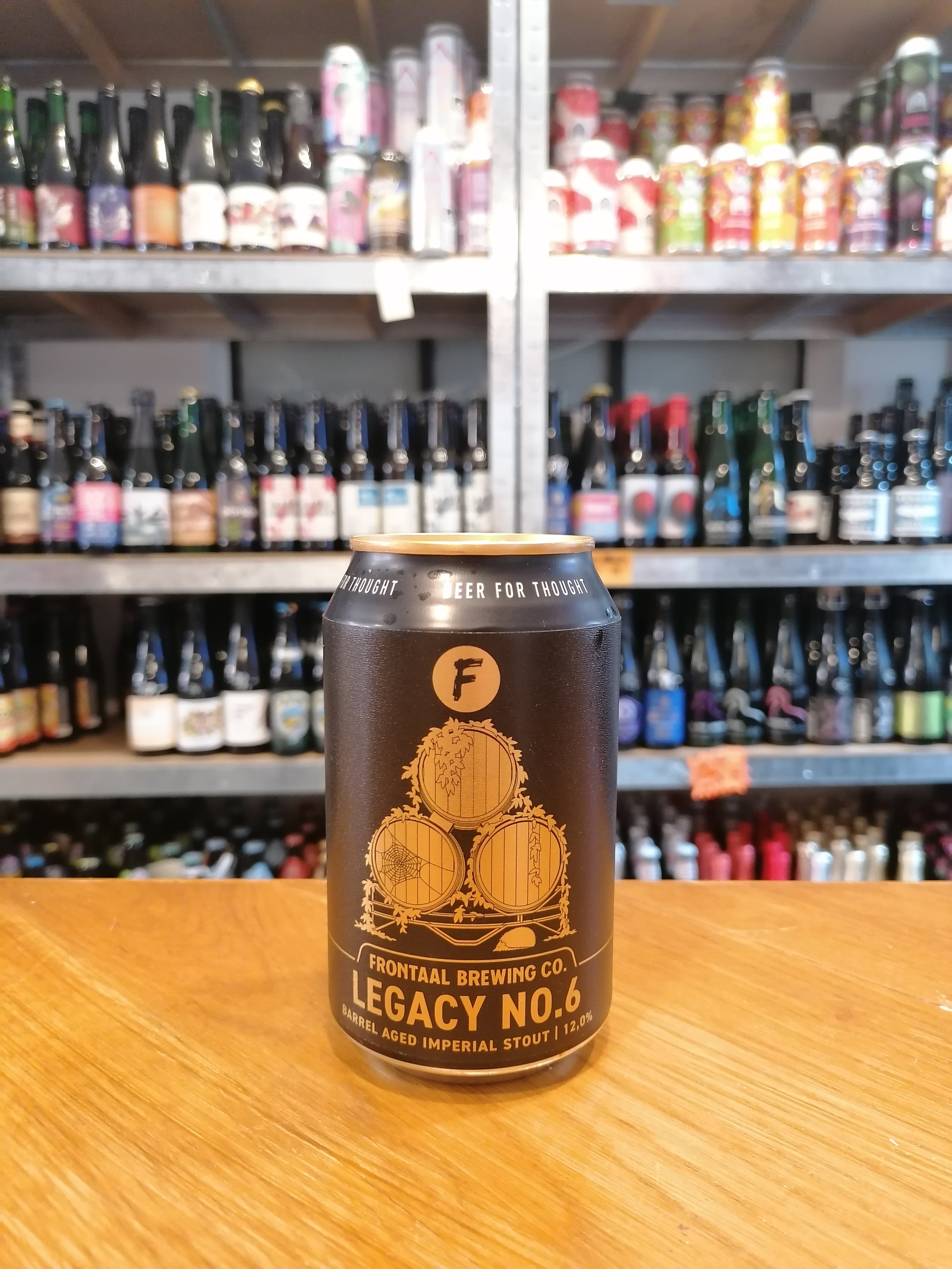 Billede af Frontaal Brewing Co. "Legacy No. 6" | 12,0% | 33cl | Imperial Double Stout