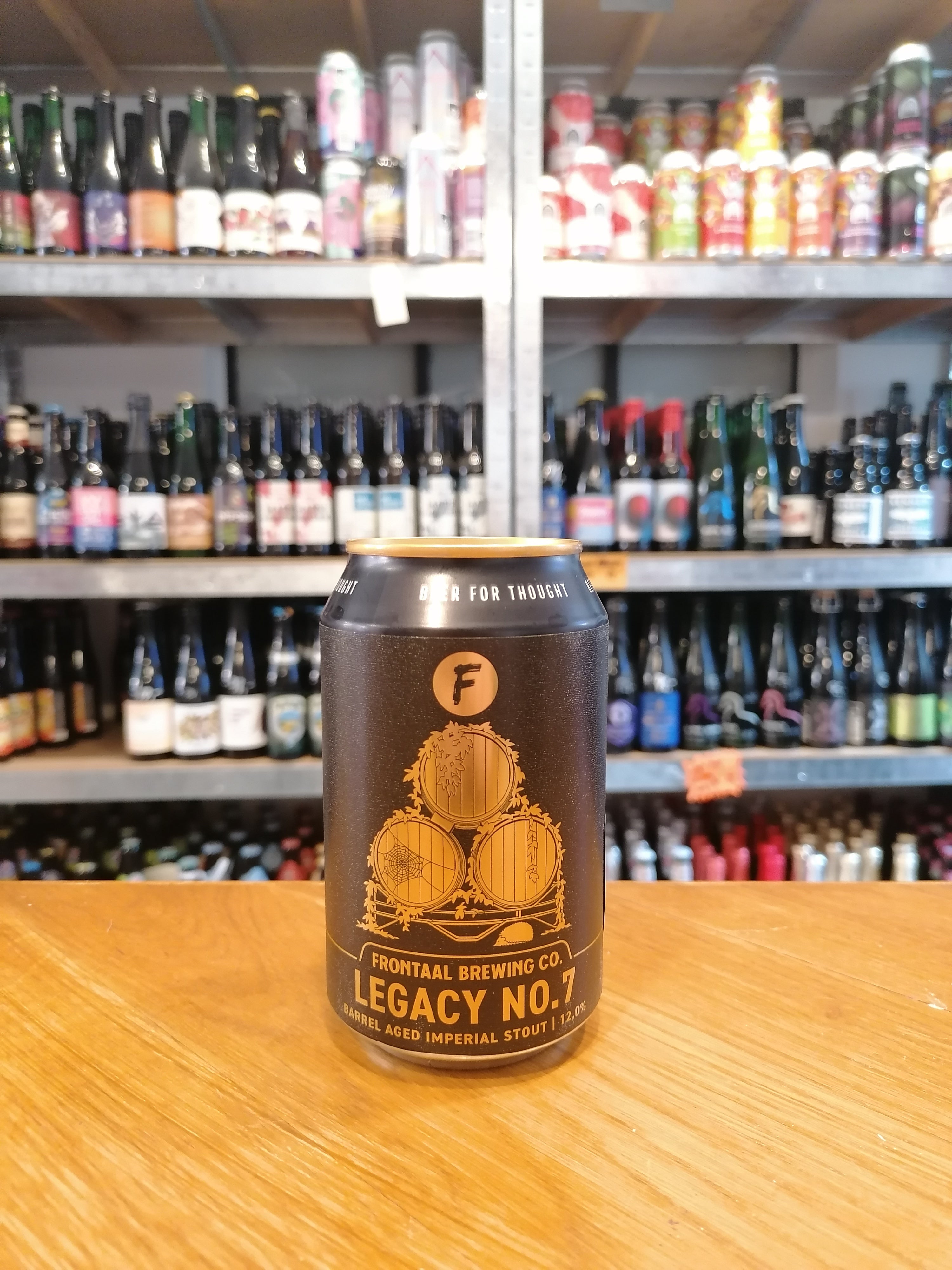 Billede af Frontaal Brewing Co. "Legacy No. 7" | 12,0% | 33cl | Imperial Double Stout