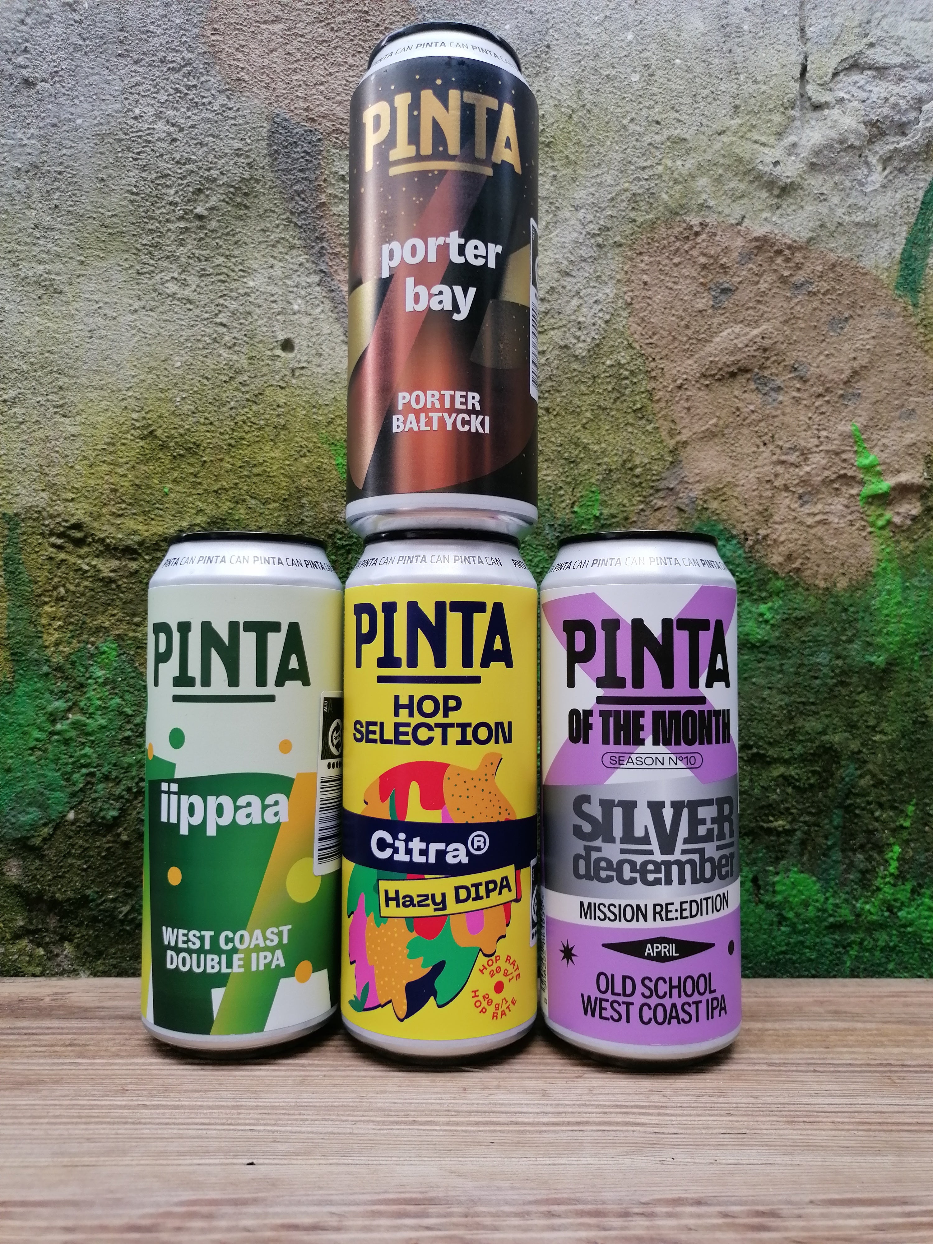 Billede af Pinta Smagesæt m/4 forskellige øl