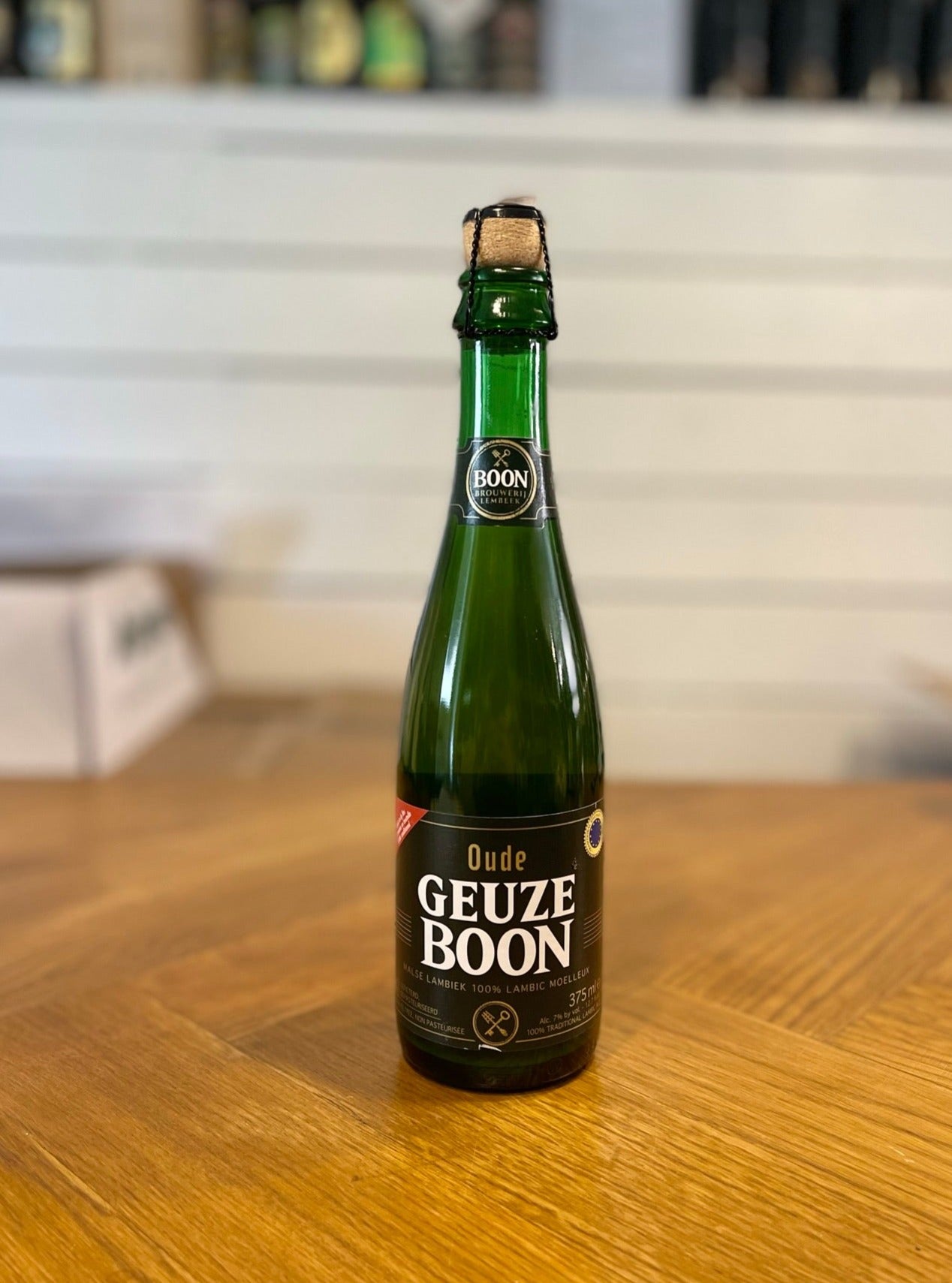 Se Oude Geuze Boon - 37,5cl, 7%, Lambic - Brouwerij Boon hos Beershoppen.dk