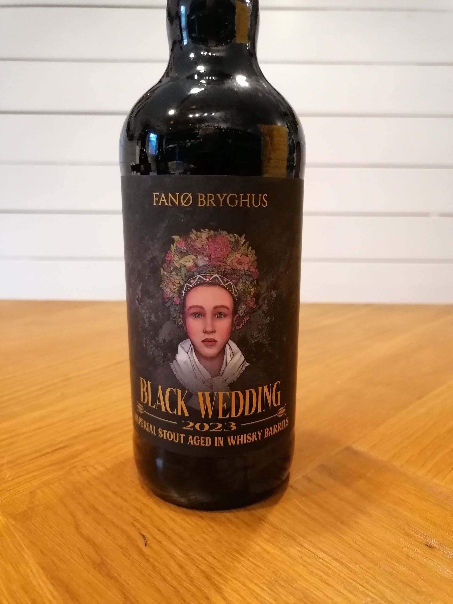 Beershoppen Fanø Black Wedding 2023 (Fadlagret Imperial stout) - Fanø bryghus