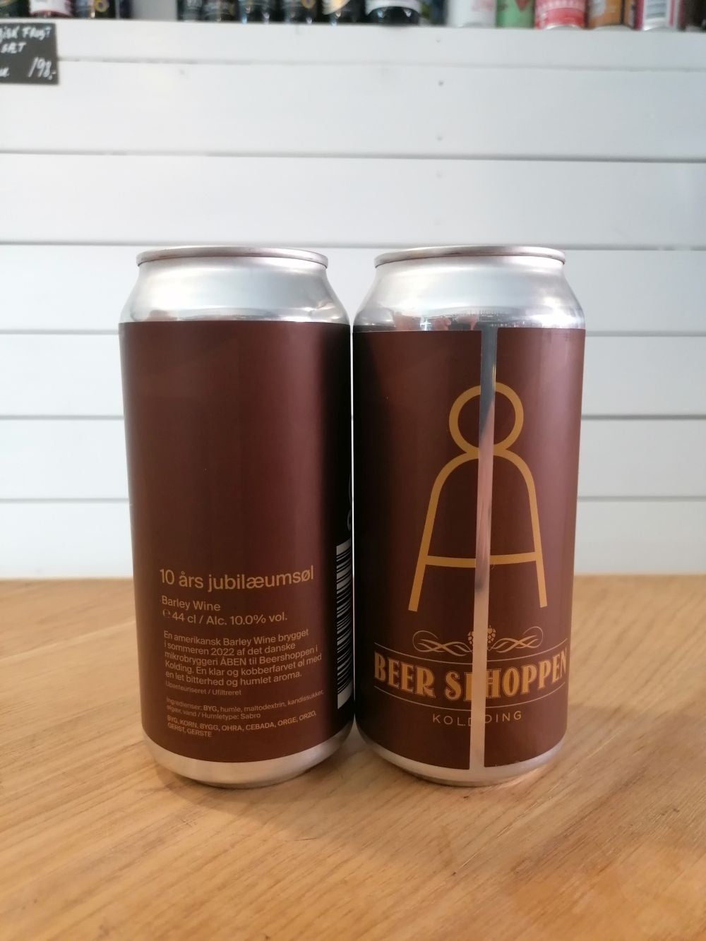 Billede af Beershoppens 10 års jubilæumsøl (Barley wine) - Åben Bryghus