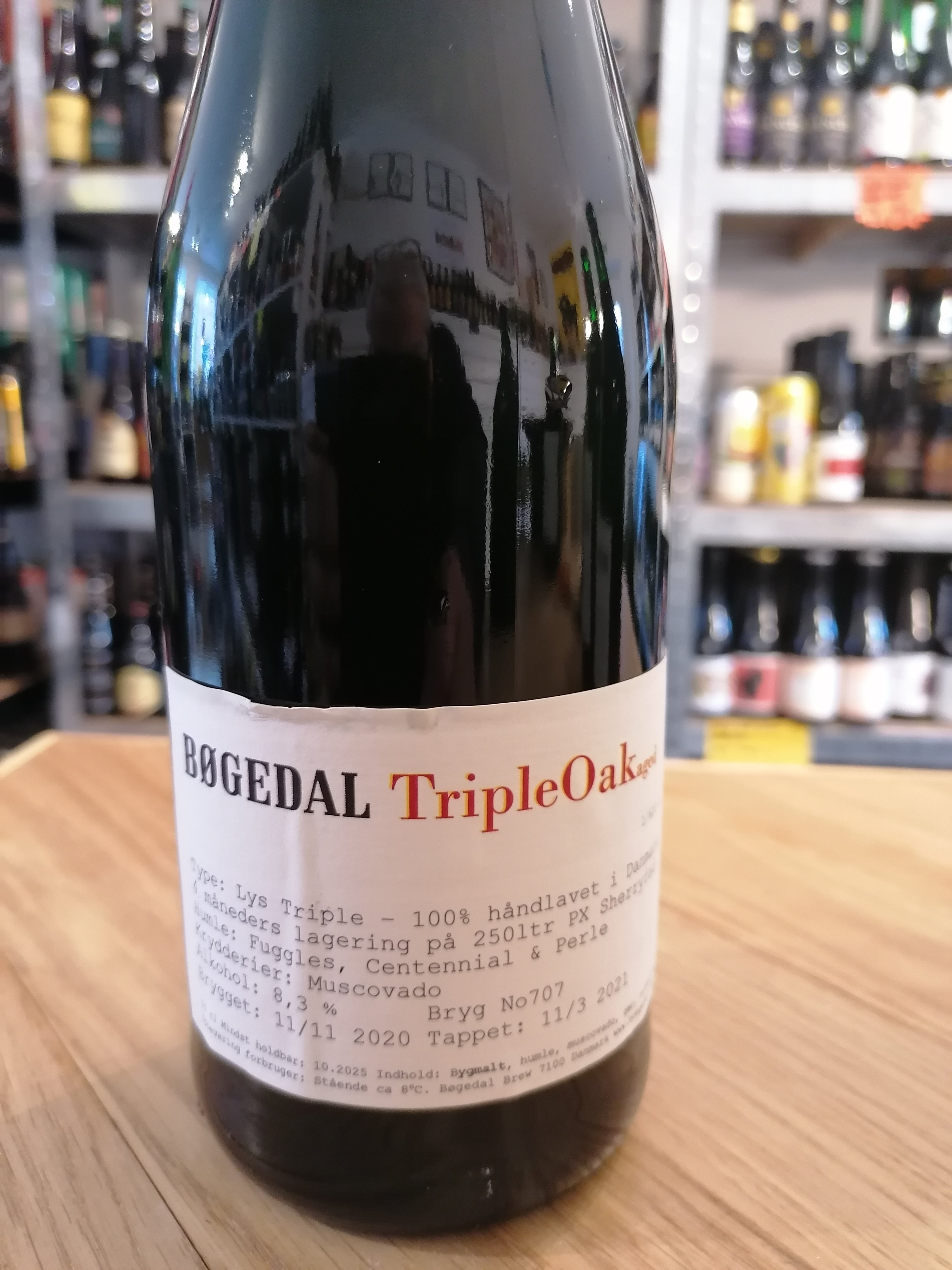 Brug BØGEDAL Triple Oaked | 8,9% | 75cl | Belgisk Triple til en forbedret oplevelse