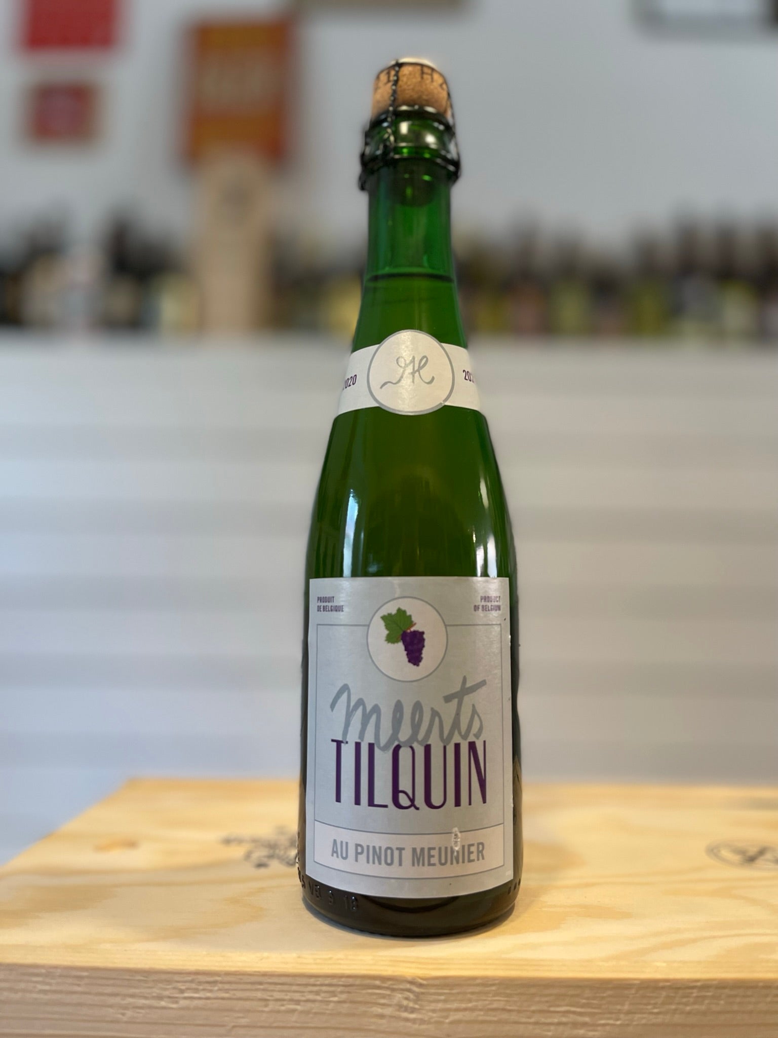 Brug Meerts Tilquin au Pinot Meunier - 37,5 cl, 5,6%, Lambic - Gueuzerie Tilquin til en forbedret oplevelse