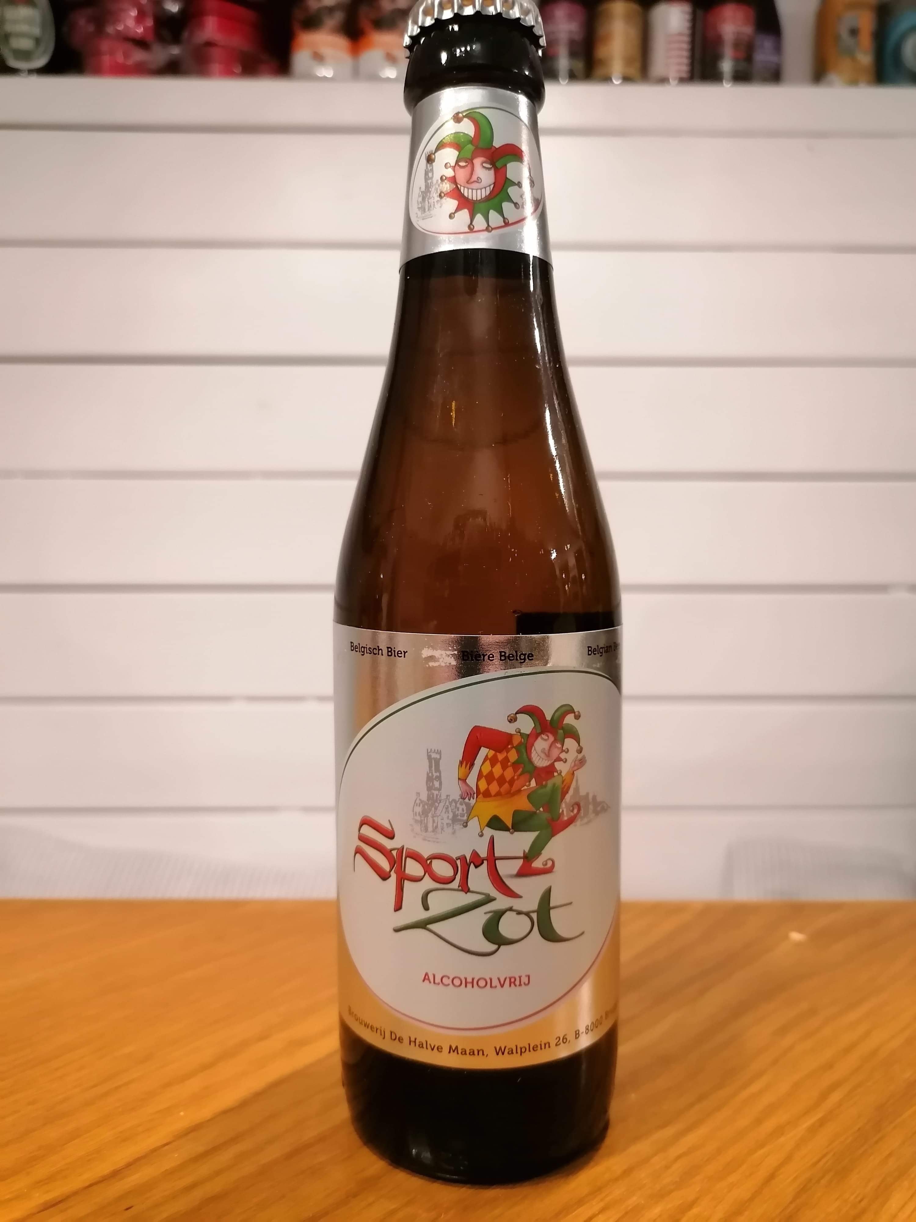 Brug Sport Zot (alkoholfri pale ale / 0.3 % / 33cl) - Brouwerij Halve Maan til en forbedret oplevelse