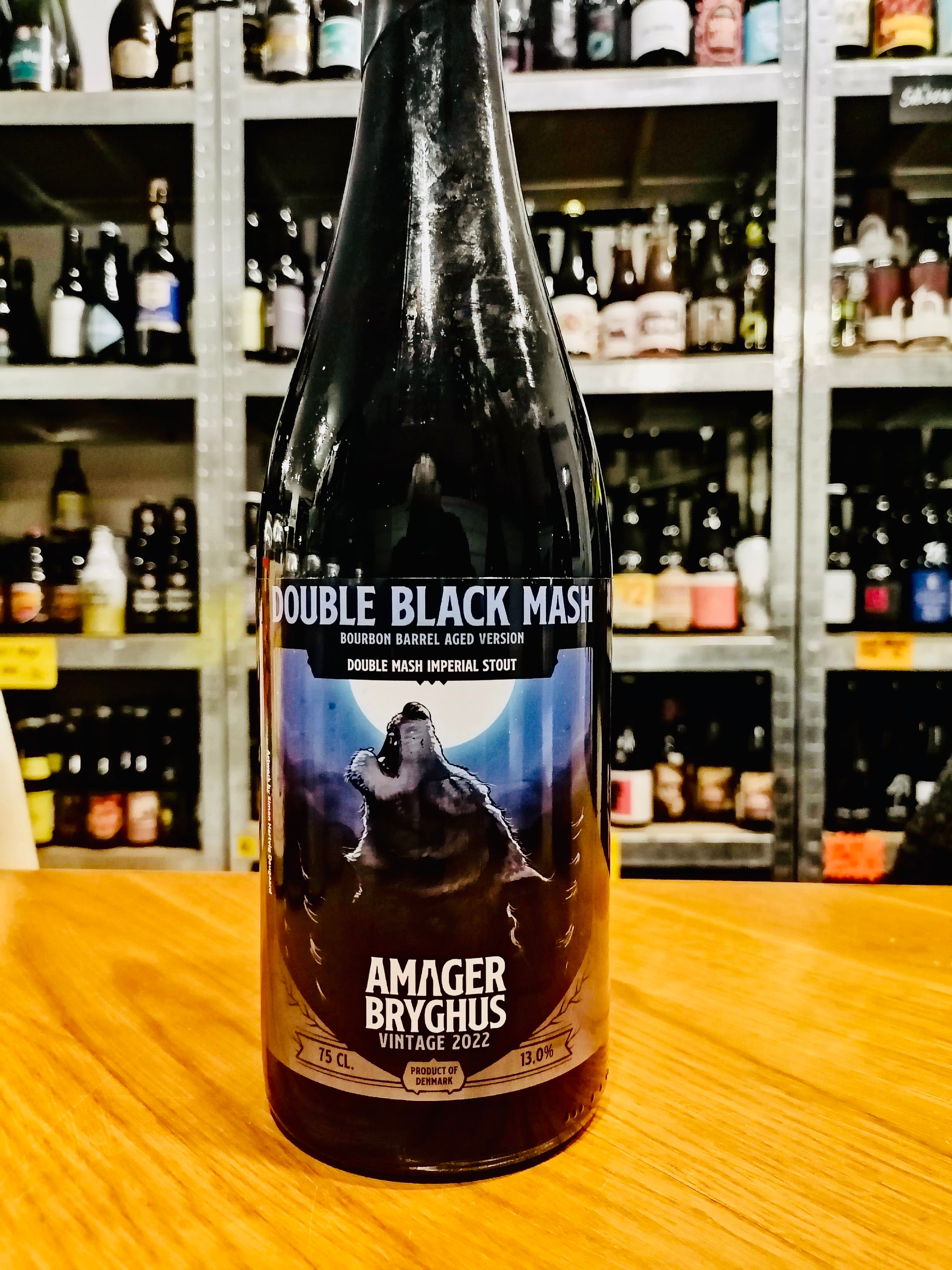 Billede af Double black mash vintage 2022 (Bourbon fadlagret) - Amager bryghus