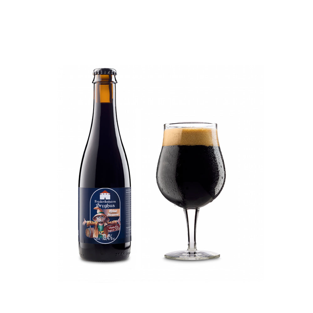 Billede af Keine Hexerei Whiskyfad lageret 2021 (Belgisk strong ale / 19,4% / 37,5cl) - Frederikshavn Bryghus