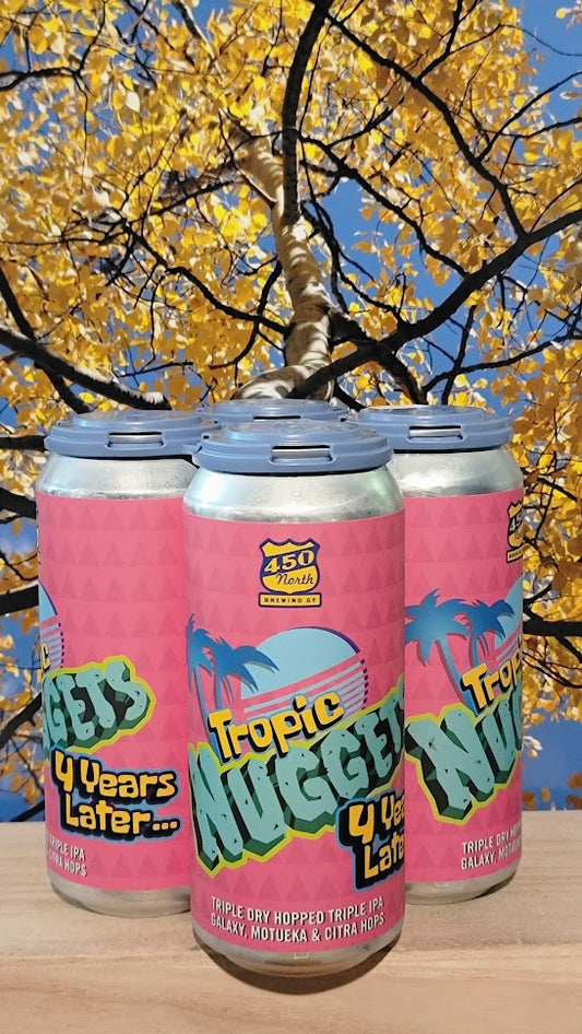 450 north tropical nuggets 4 years later triple ipa