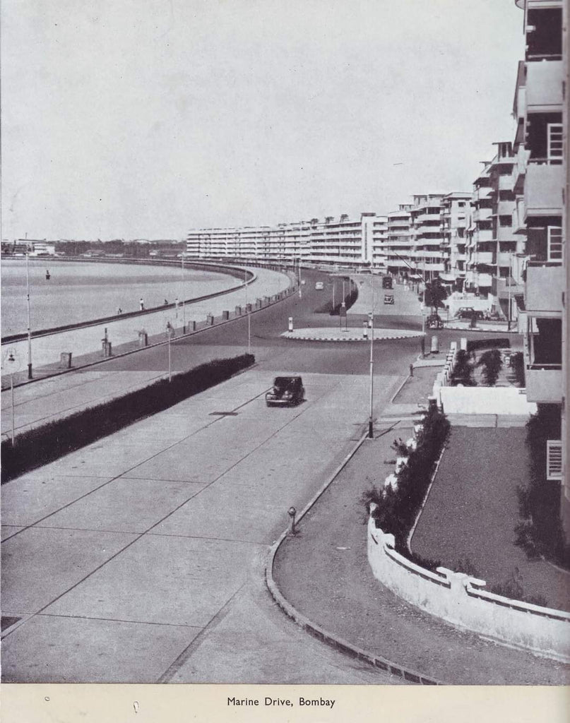 Marine Drive, Mumbai in 1954