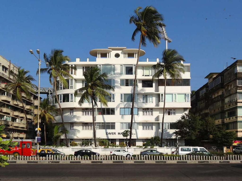 Zaver Mahal on Marine Drive in Art-Deco style