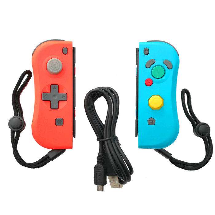 Bisschop valuta Helemaal droog Joy-Con Pad-kontrollere til Nintendo Switch med GameCube-design (inkl. lader  og reimer) - Gamingsjappa.no