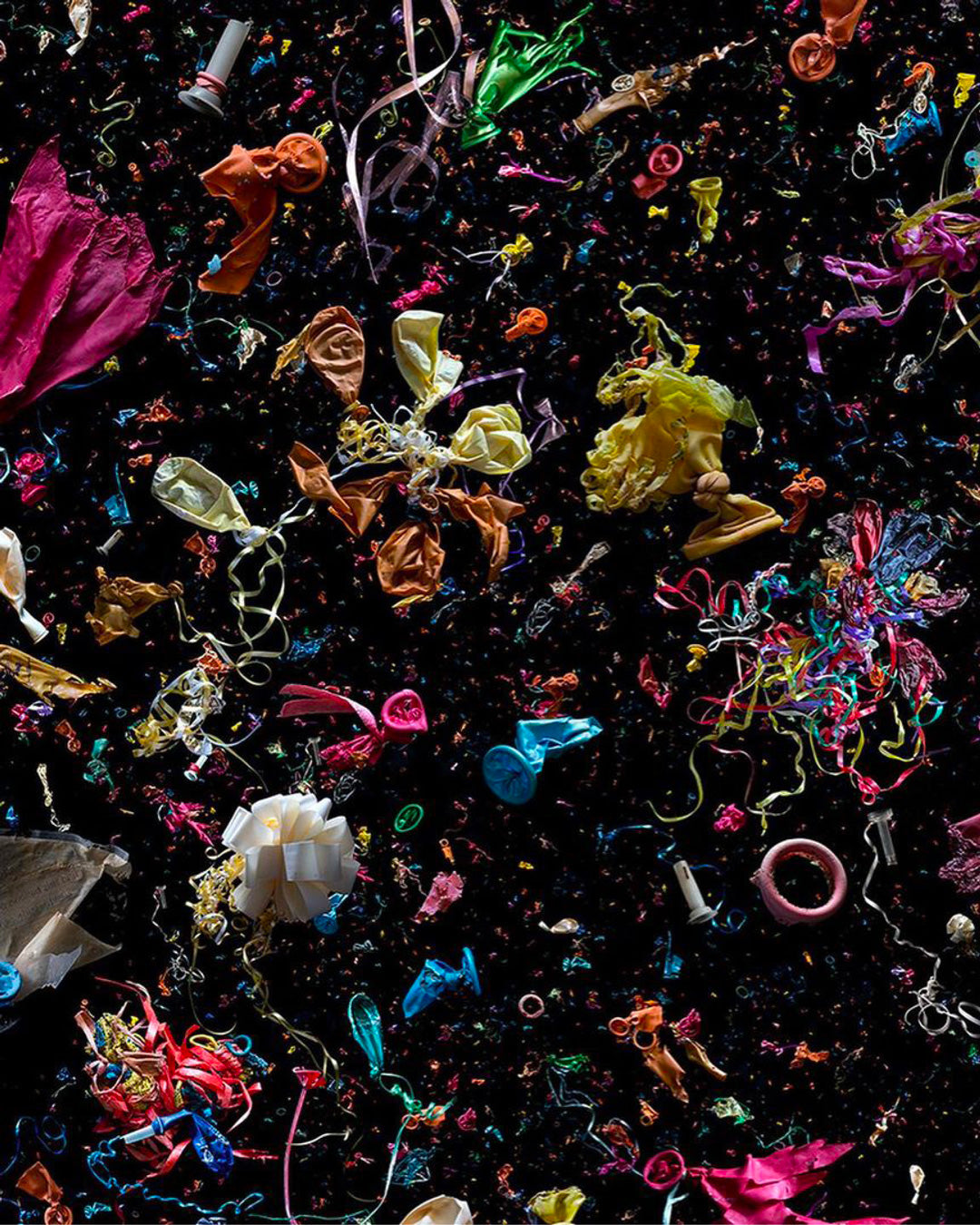 Ocean Plastic becomes Art - Mandy Barker