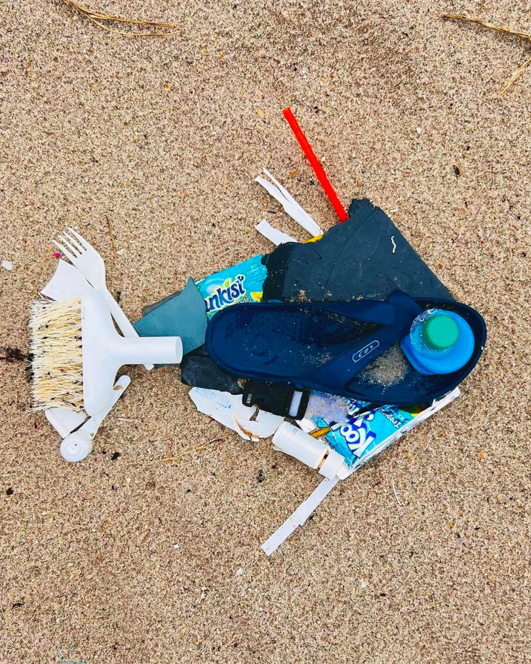 Ocean Plastic devient Art : Pêcheur en plastique