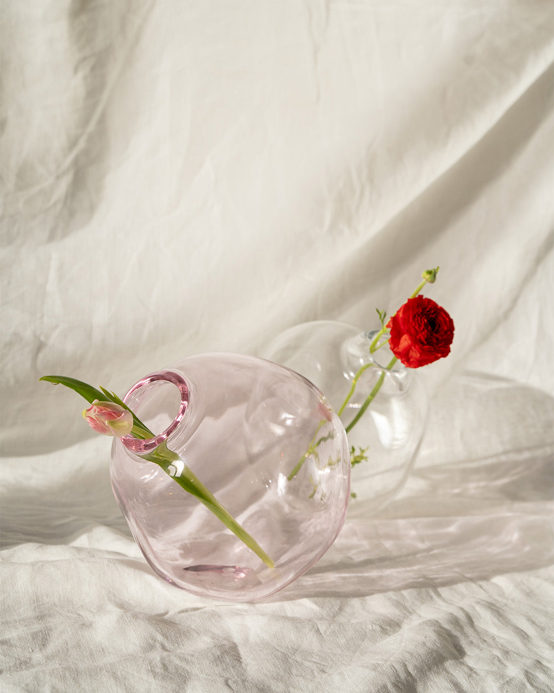 Valentine tableware handcrafted vase glass