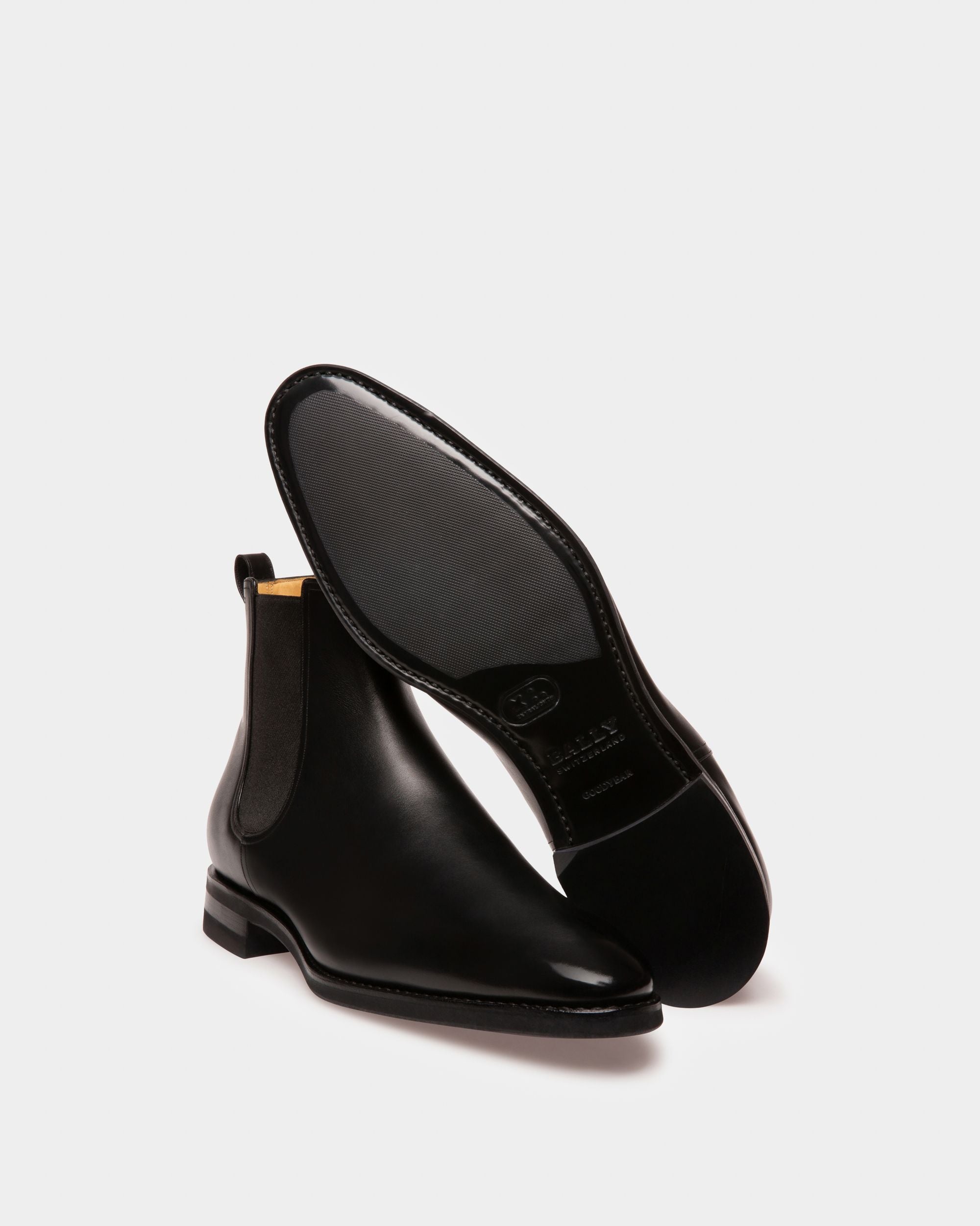 måle leje Vie Men's Designer Leather Combat, Chelsea, Ankle Boots | Bally