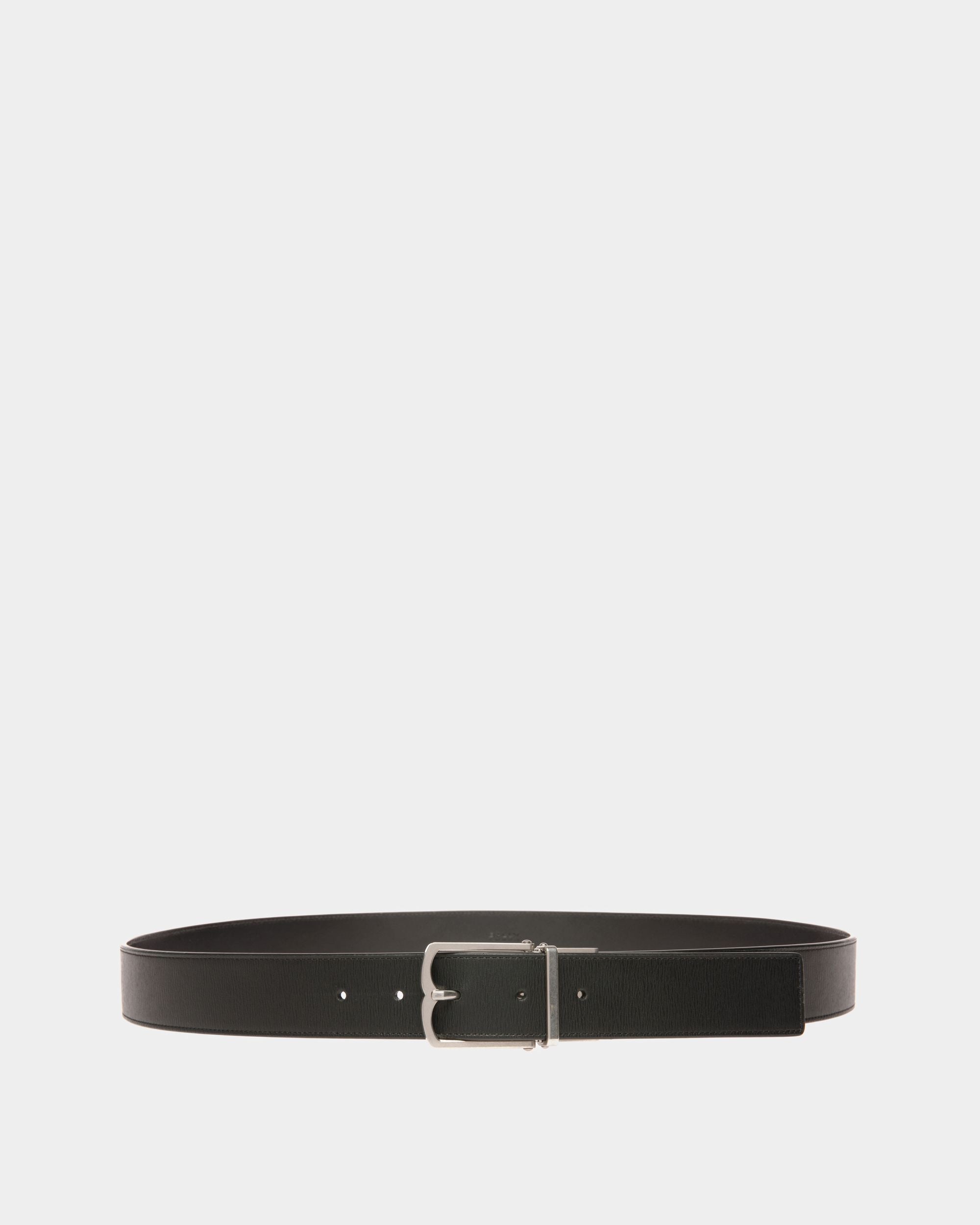 Country | Men's Dress Belt | Black Leather | Bally | Still Life Front