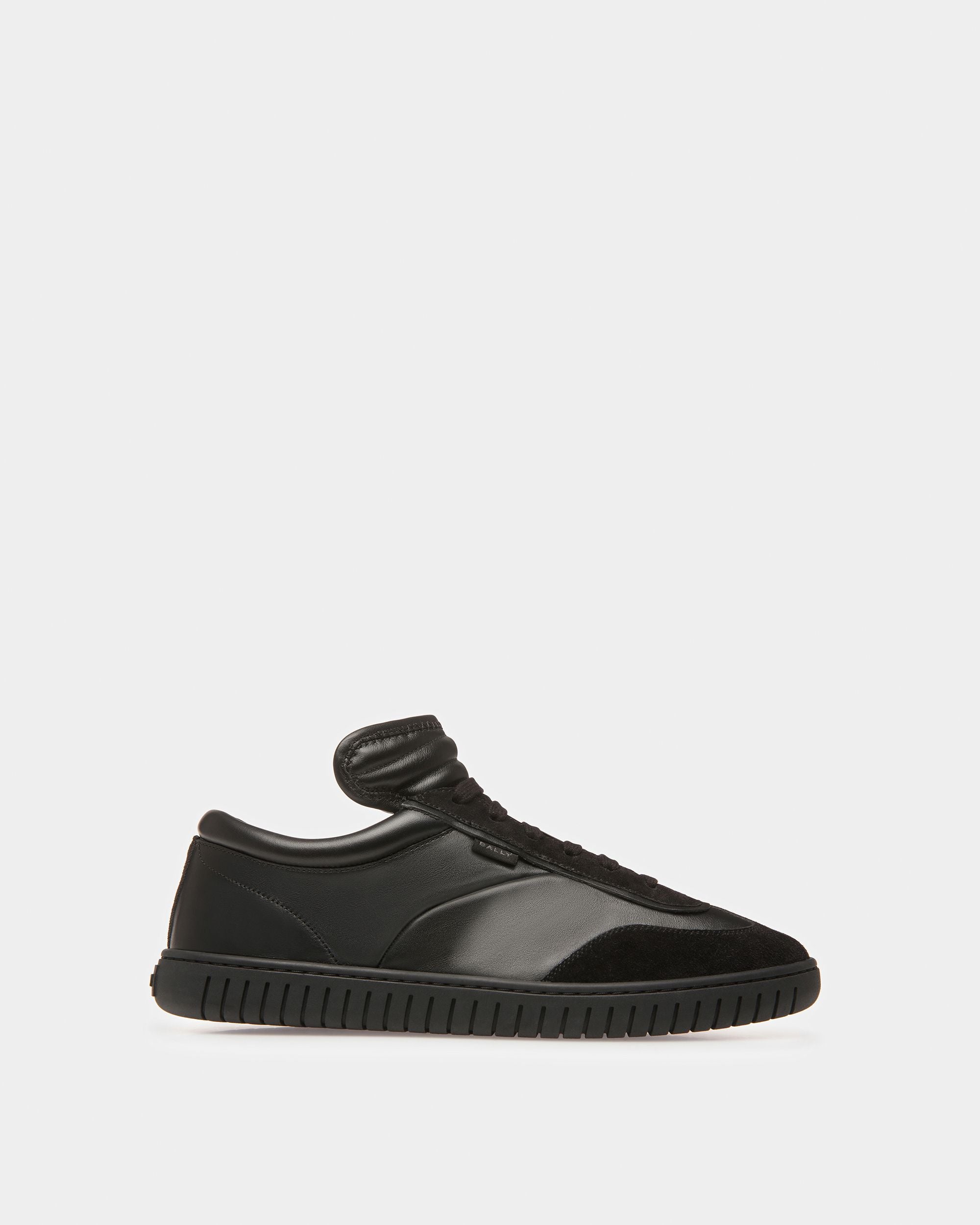 Parrel | Men's Sneakers | Black Leather | Bally | Still Life Side