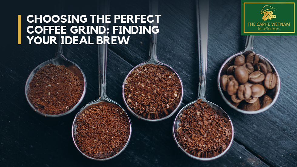 Choosing the perfect coffee grind finding your ideal brew – The Caphe  Vietnam