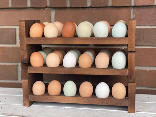 Customized 18 count Chicken Egg Holder – TriPeak Goods