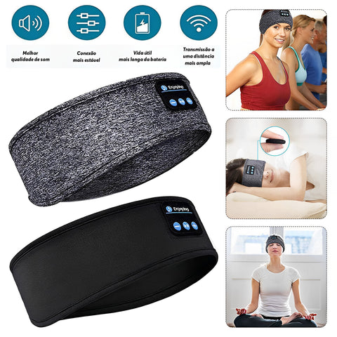 Máscara de dormir com fones Bluetooth Enjoying® – PipoShop