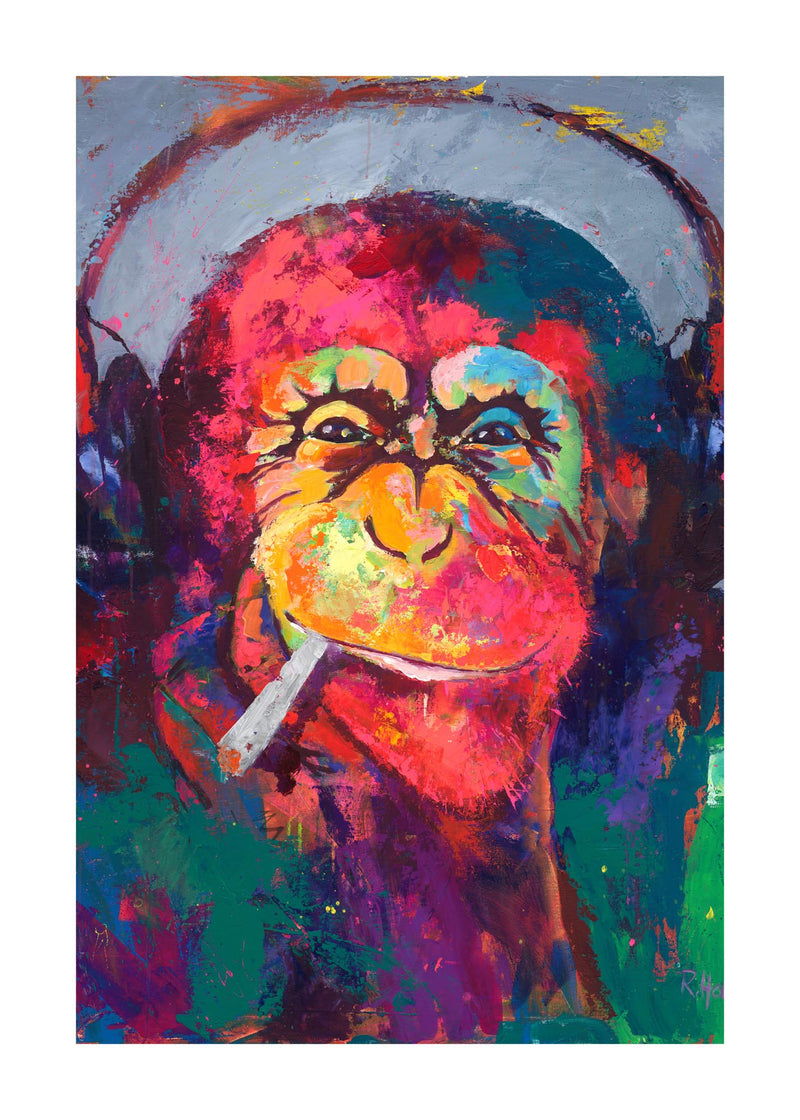 Portrait Of Modern Ape 50x70 cm