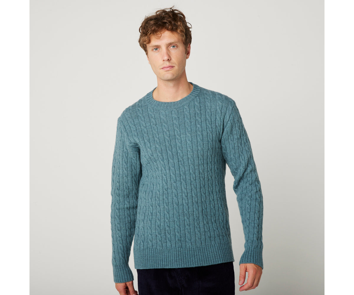 Makers Stitch Cable Crew – Peregrine Clothing