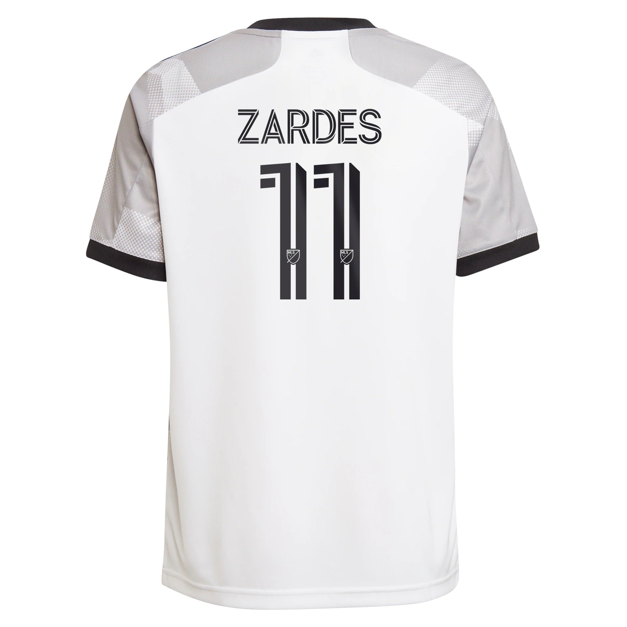Gyasi Zardes Columbus Crew SC adidas Youth 2021 Secondary Player Jersey – White