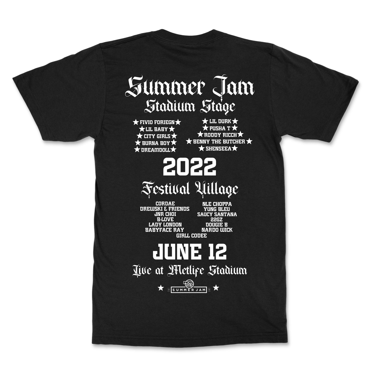 Summer Jam 2022 Tee