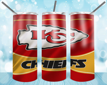 Load image into Gallery viewer, KC Chiefs Tumblers Pt.1
