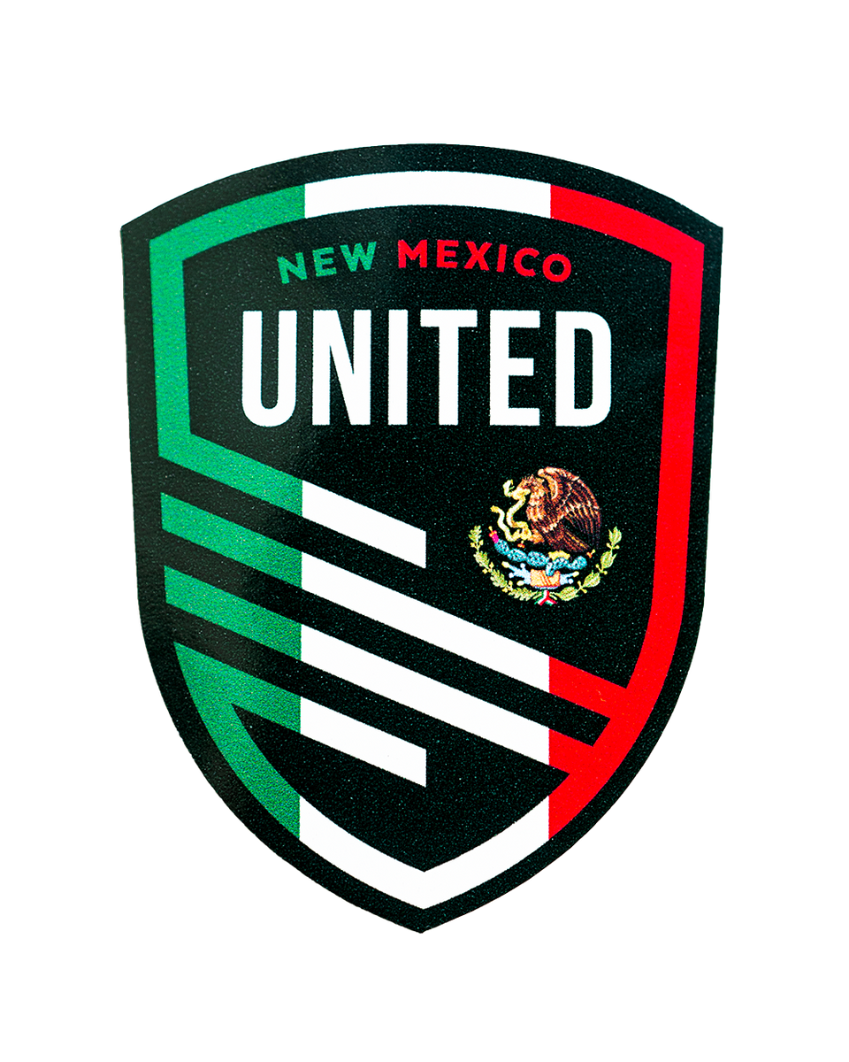Small Mexican Shield Decal – New Mexico United