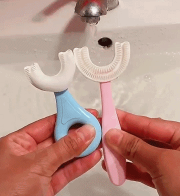 Escova de Dentes em Forma de U Infantil – Sempre Prática