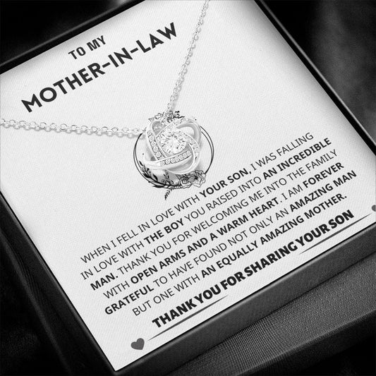 New Mom Necklace, Mother in Law Gift, Mothers Day Jewelry Gifts, Gift for Mom, to My Boyfriends Mom Gift, Future Mother in Law, Mom in Law