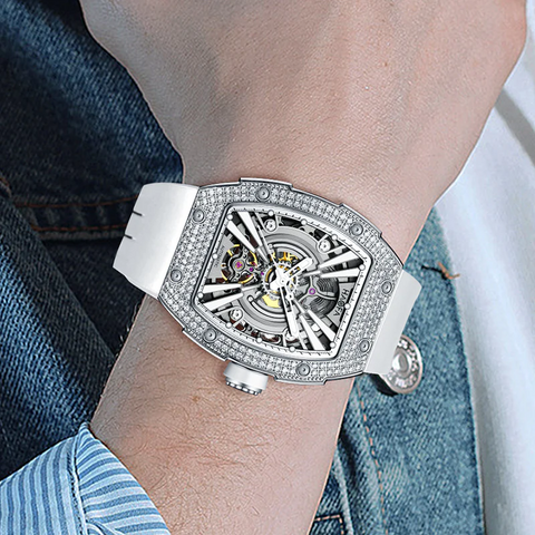 White Mens Watch