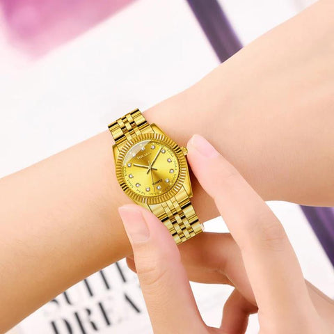 Gold Plated Women's Watch