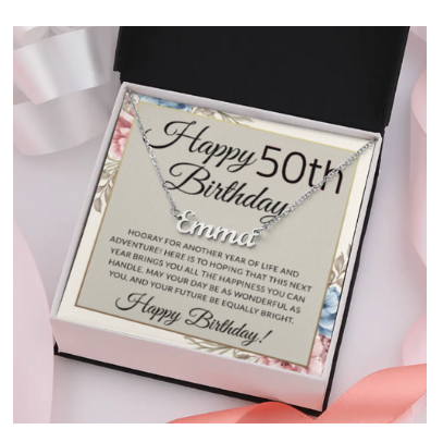 50th Birthday Gifts For Women