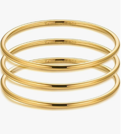 Gold Bangle Bracelet