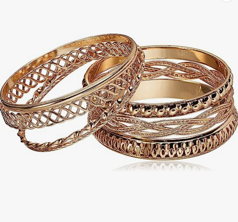 Gold Bangle Bracelet