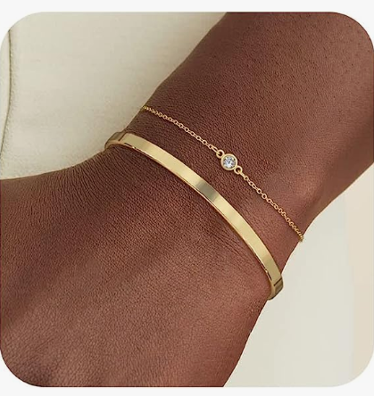 Gold Bangle Bracelet