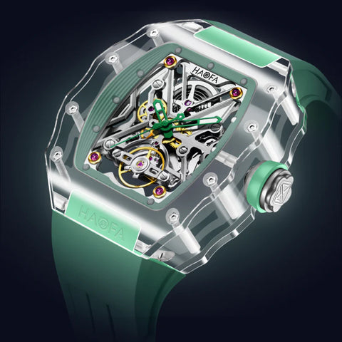 Green Automatic Watch