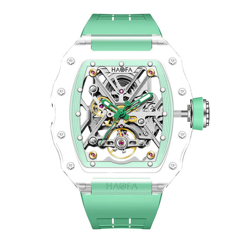 Green Automatic Watch