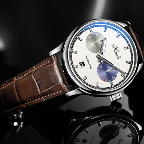 Men's Leather Strap Watches