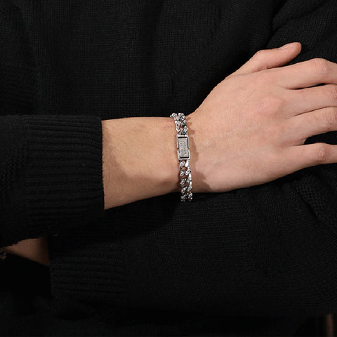 men's sterling silver bracelet