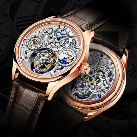 automatic tourbillon watch