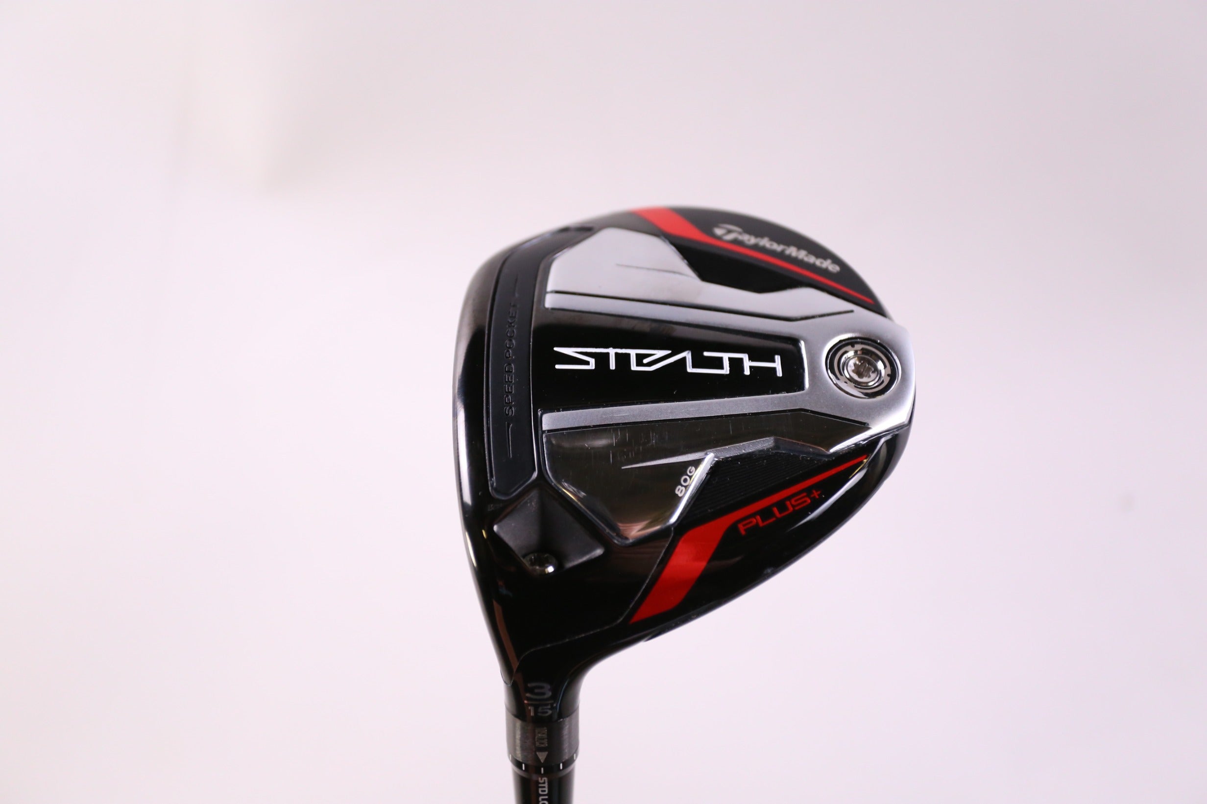 Used TaylorMade STEALTH PLUS 3-Wood - Left-Handed - 15 Degrees - Regular Flex