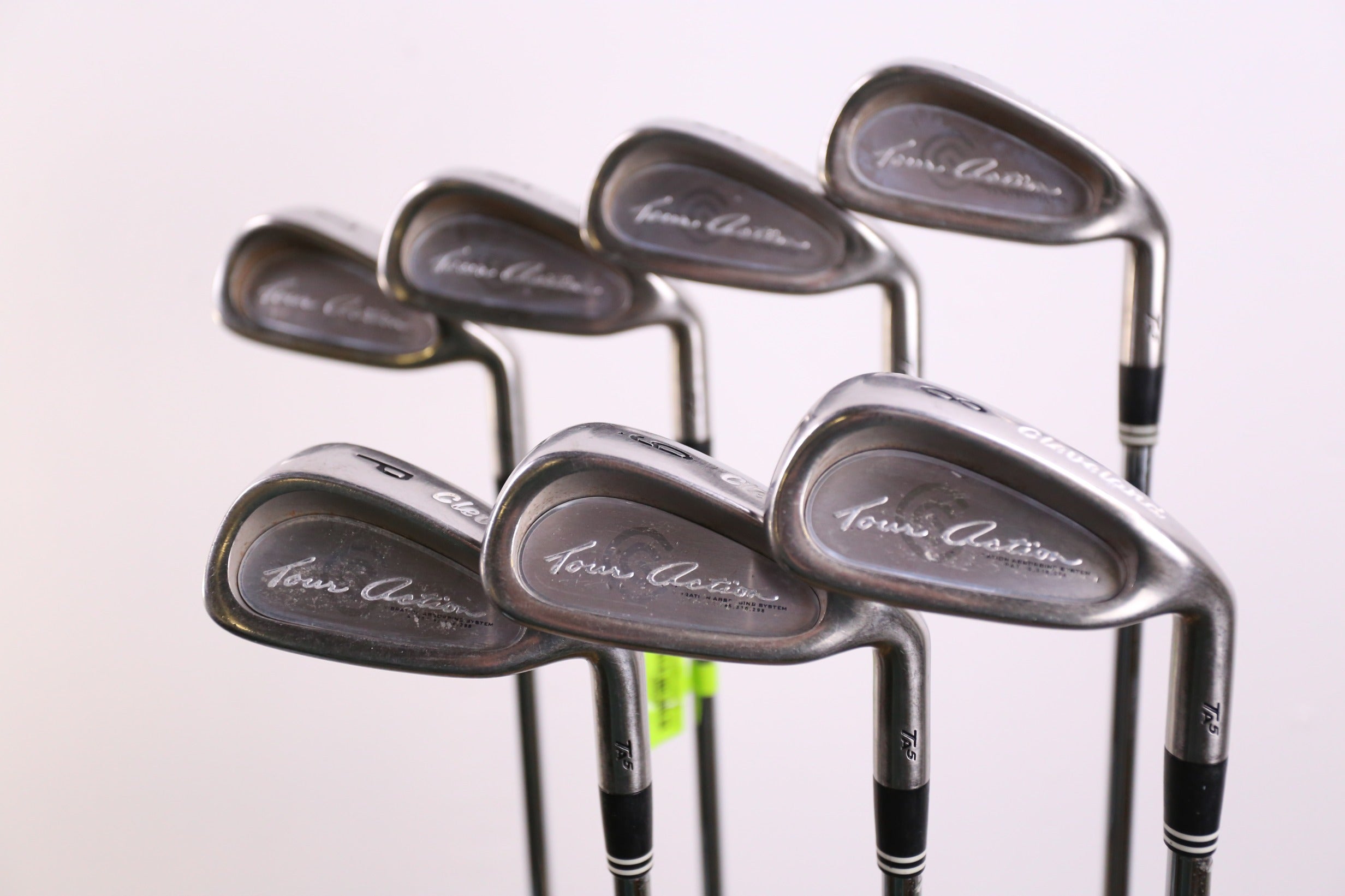 Used Cleveland TA5 Gunmetal Iron Set - Right-Handed - 4-PW - Regular Flex