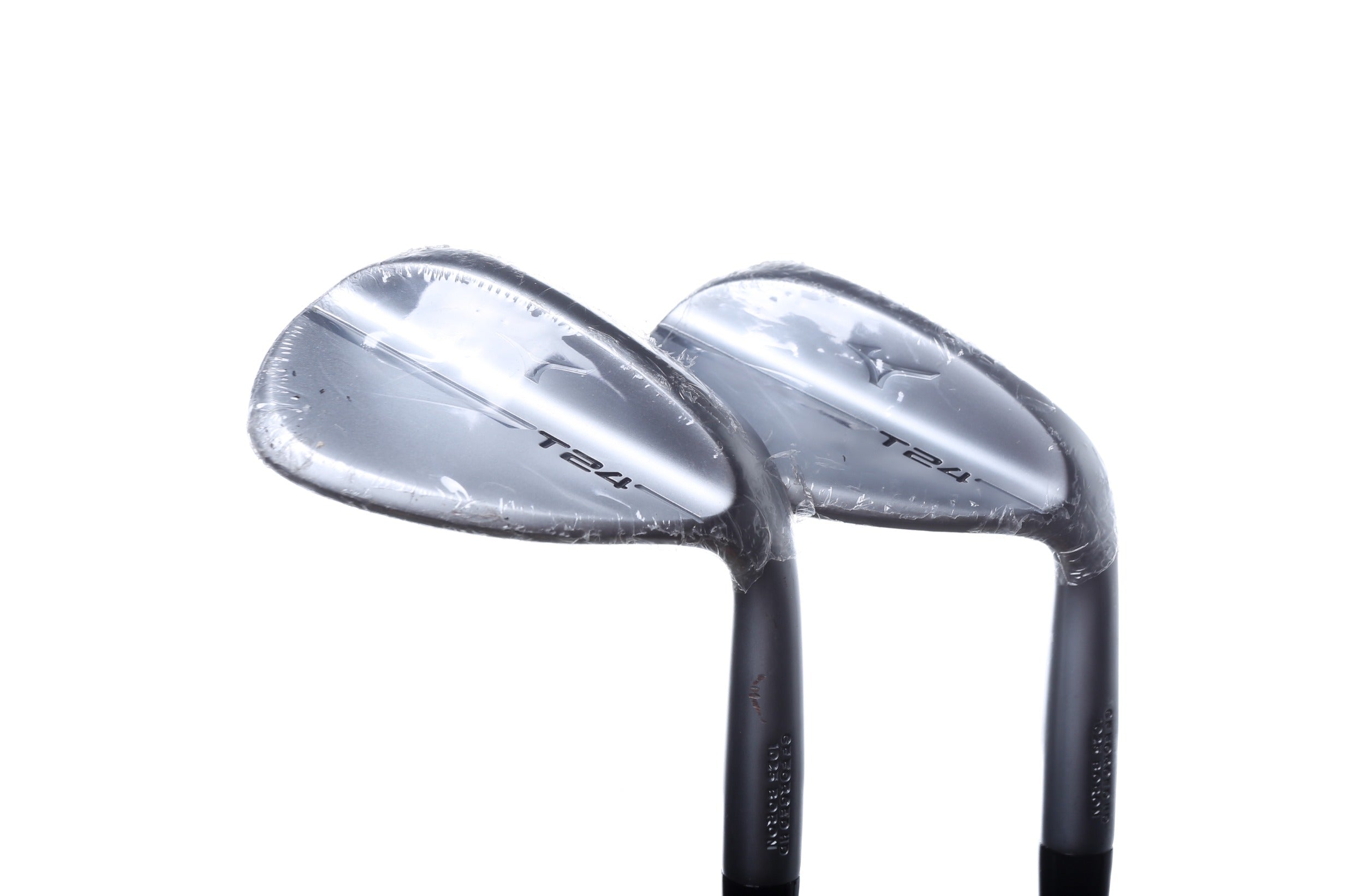 Used Mizuno T24 Soft White Satin Wedge Set - Right-Handed - 52*, 54* - Stiff Flex