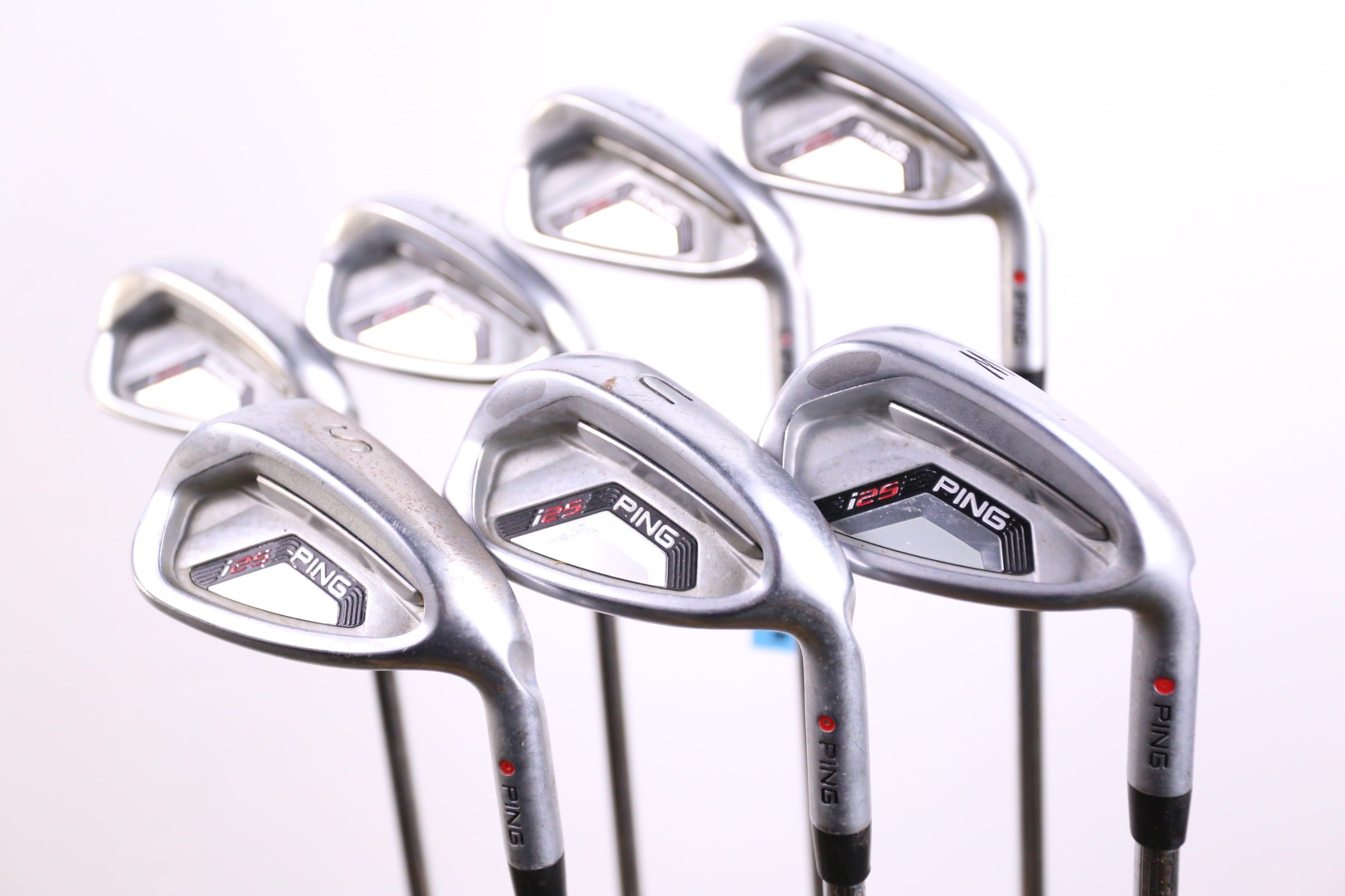 Used Ping i25 Iron Set - Right-Handed - 5-6, 8-SW - Regular Flex - Red Dot